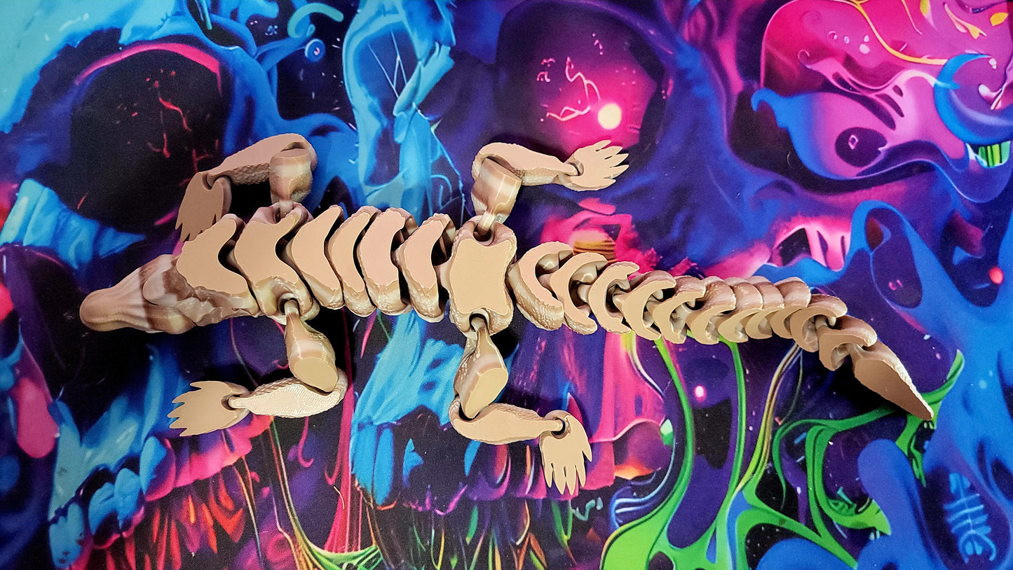 Articulated Komodo dragon