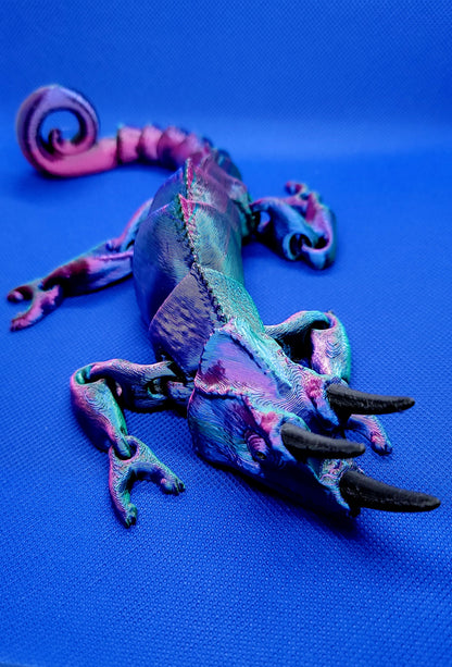 ARTICULATED 3D PRINTED JACKSON CHAMELEON