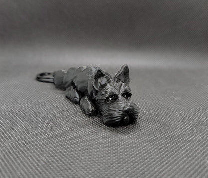 ARTICULATED SCOTTISH TERRIER KEYCHAIN