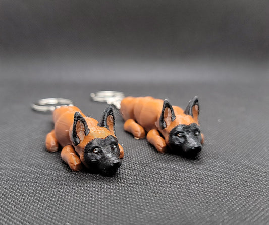 Articulated Belgian Malinois 3d printed