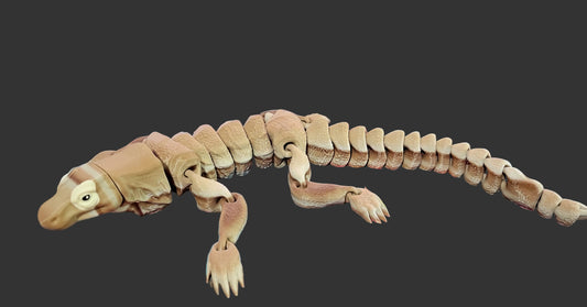 Articulated Komodo dragon