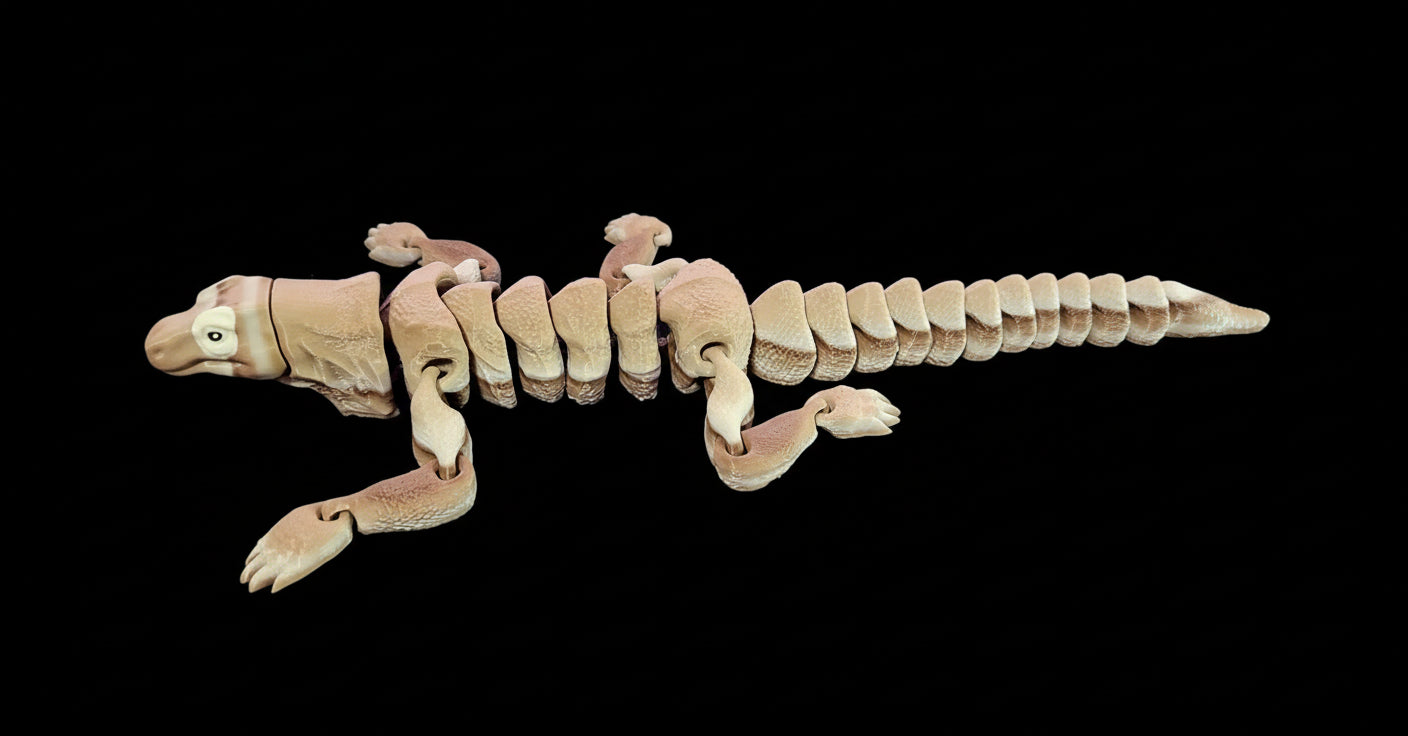 Articulated Komodo dragon